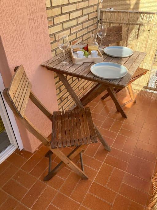 Coqueto Apartamento De Playa Con Piscina Y Terraza Walencja Zewnętrze zdjęcie